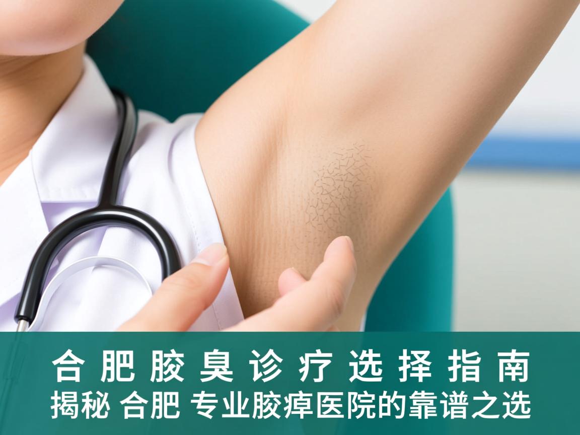 合肥腋臭诊疗选择指南,揭秘合肥专业腋臭医院的靠谱之选 合肥腋臭诊疗选择指南,揭秘合肥专业腋臭医院的靠谱之选
