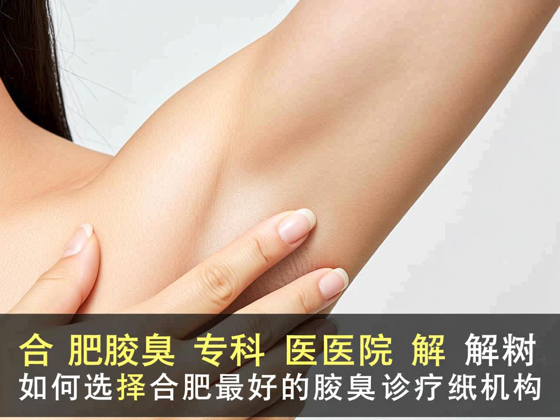 合肥腋臭专科医院解析,如何选择合肥最好的腋臭诊疗机构 合肥腋臭专科医院解析,如何选择合肥最好的腋臭诊疗机构