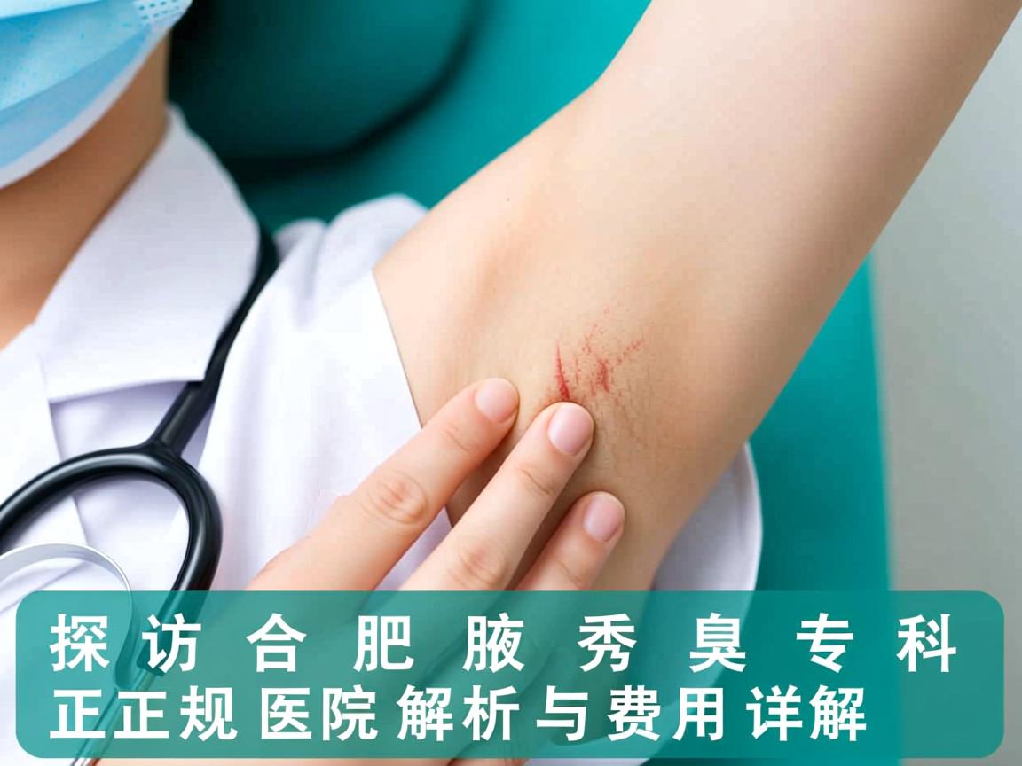 探访合肥腋秀腋臭专科,正规医院解析与费用详解 探访合肥腋秀腋臭专科,正规医院解析与费用详解