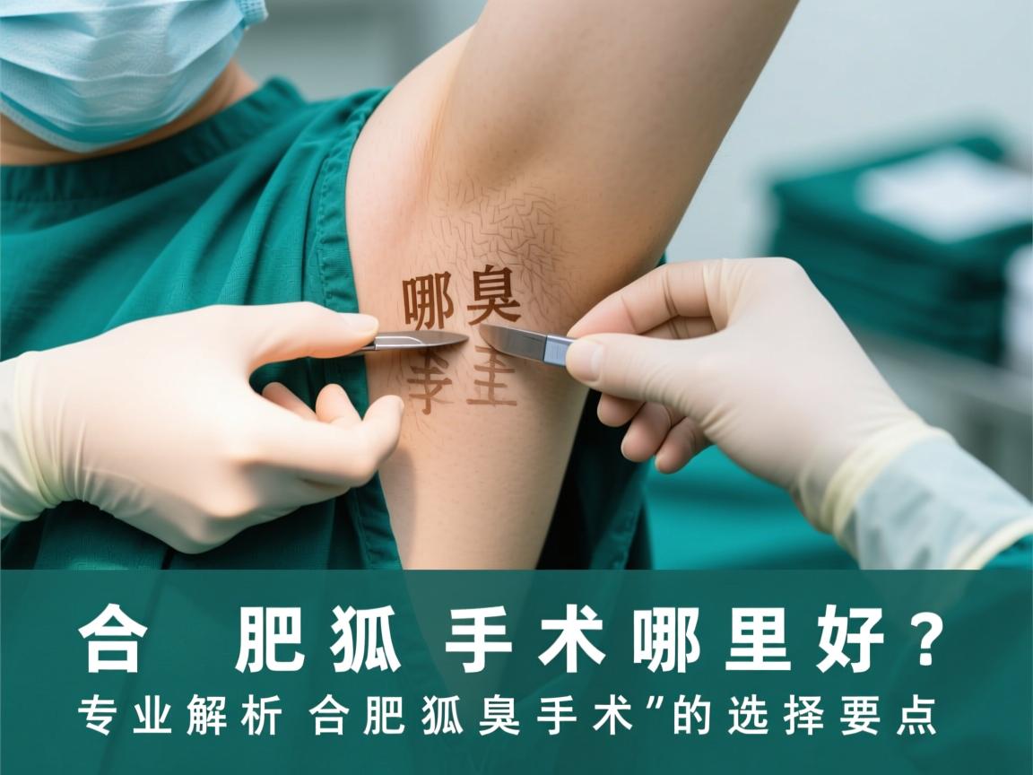 合肥狐臭手术哪里好?专业解析合肥狐臭手术的选择要点 合肥狐臭手术哪里好?专业解析合肥狐臭手术的选择要点