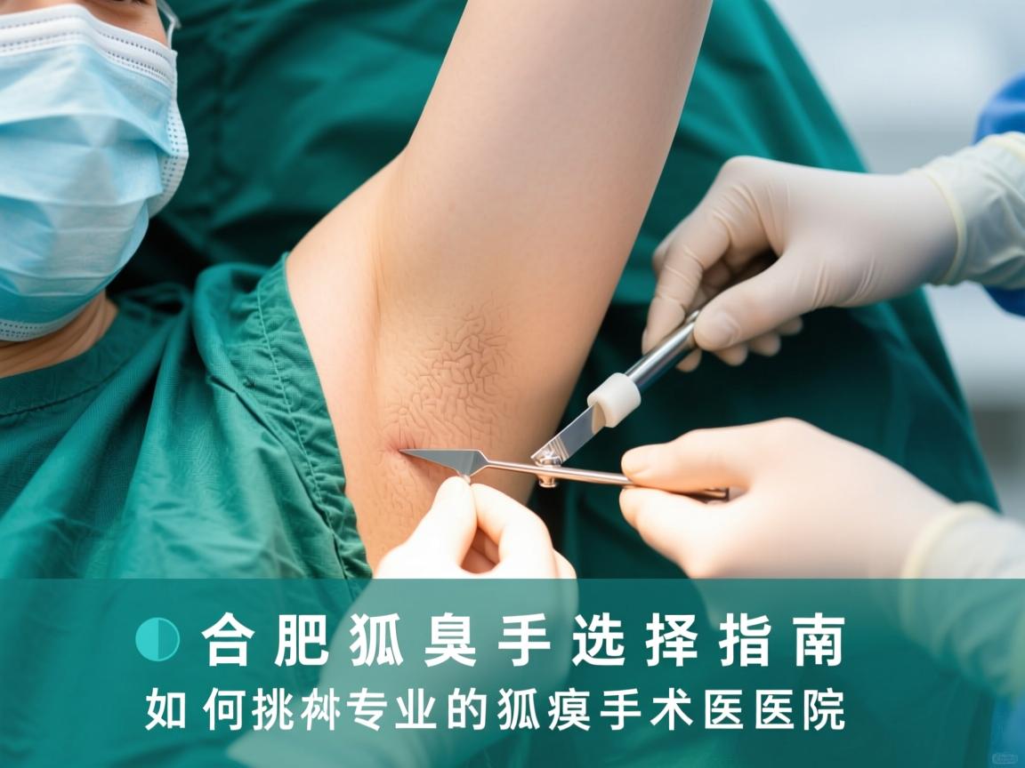 合肥狐臭手术选择指南,如何挑选专业的狐臭手术医院 合肥狐臭手术选择指南,如何挑选专业的狐臭手术医院