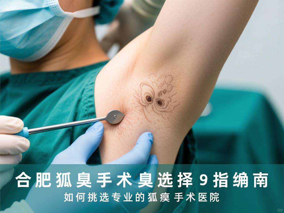 合肥狐臭手术选择指南,如何挑选专业的狐臭手术医院 合肥狐臭手术选择指南,如何挑选专业的狐臭手术医院