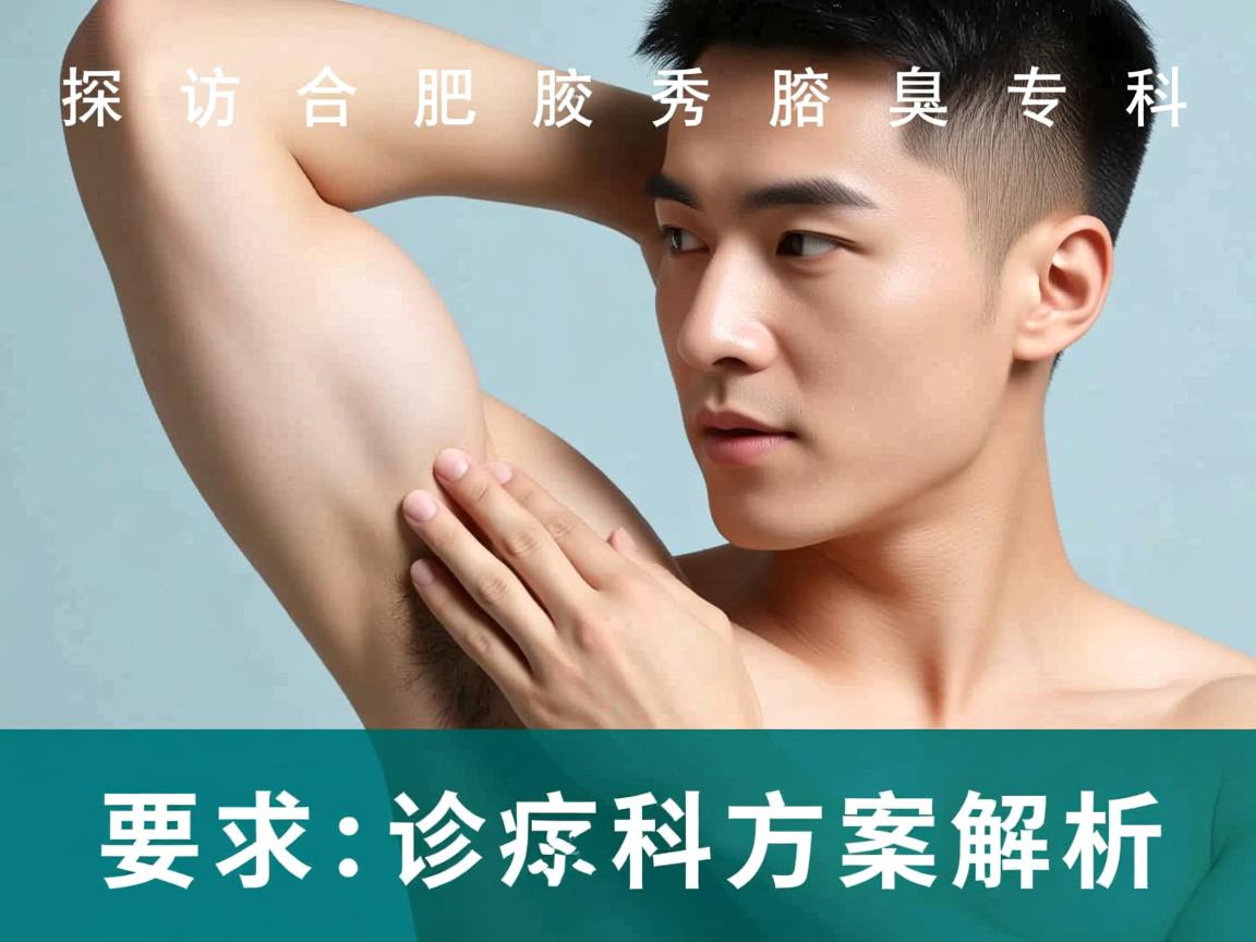探访合肥腋秀腋臭专科,男性腋臭诊疗的专科方案解析 探访合肥腋秀腋臭专科,男性腋臭诊疗的专科方案解析