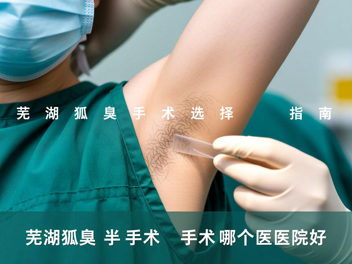芜湖狐臭手术选择指南,详解芜湖狐臭手术哪个医院好 芜湖狐臭手术选择指南,详解芜湖狐臭手术哪个医院好