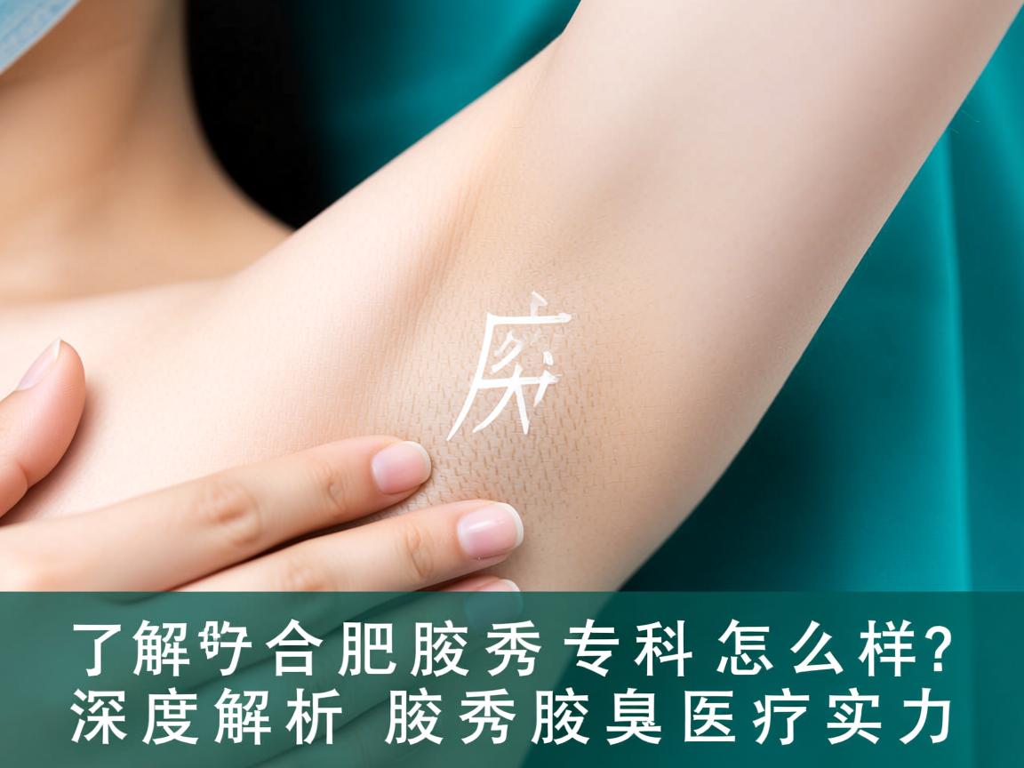 了解合肥腋秀腋臭专科怎么样?深度解析腋秀腋臭医疗实力 了解合肥腋秀腋臭专科怎么样?深度解析腋秀腋臭医疗实力
