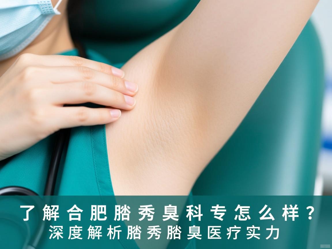 了解合肥腋秀腋臭专科怎么样?深度解析腋秀腋臭医疗实力 了解合肥腋秀腋臭专科怎么样?深度解析腋秀腋臭医疗实力