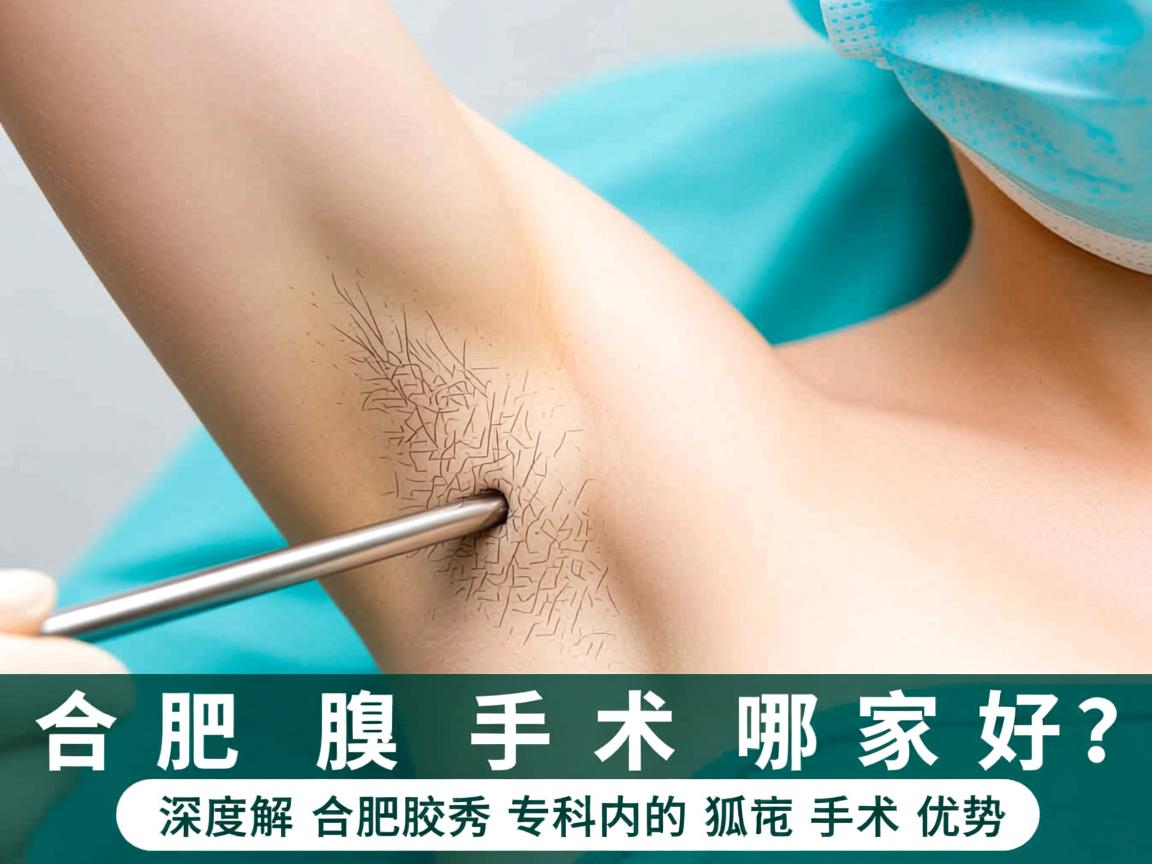 合肥腋臭手术哪家好?深度解析合肥腋秀专科的狐臭手术优势 合肥腋臭手术哪家好?深度解析合肥腋秀专科的狐臭手术优势