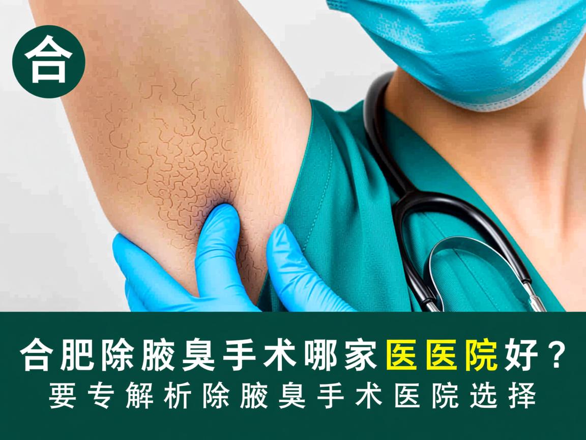 合肥除腋臭手术哪家医院好?专业解析除腋臭手术医院选择 合肥除腋臭手术哪家医院好?专业解析除腋臭手术医院选择