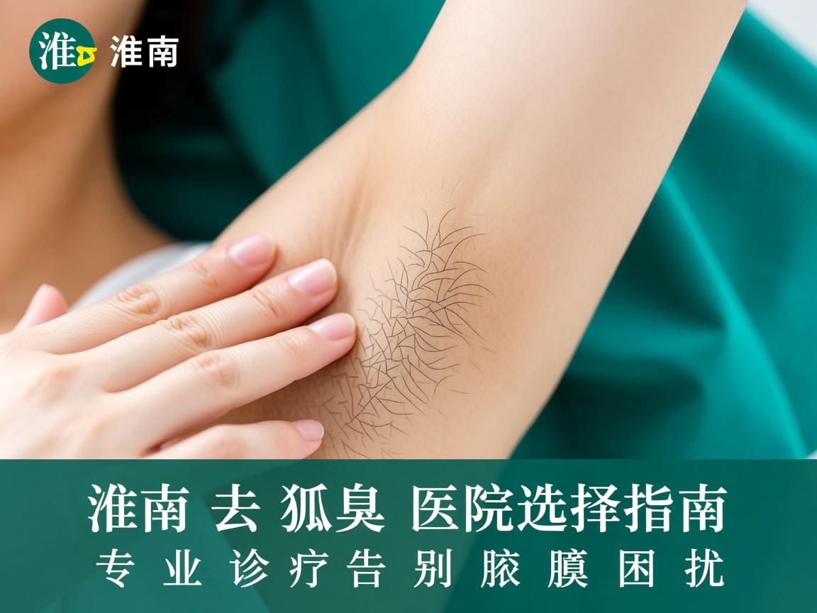 淮南去狐臭医院选择指南,专业诊疗告别腋臭困扰 淮南去狐臭医院选择指南,专业诊疗告别腋臭困扰