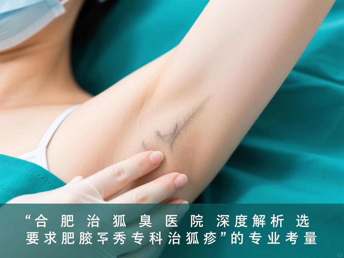 合肥治狐臭医院深度解析,选择合肥腋秀专科治狐臭的专业考量 合肥治狐臭医院深度解析,选择合肥腋秀专科治狐臭的专业考量