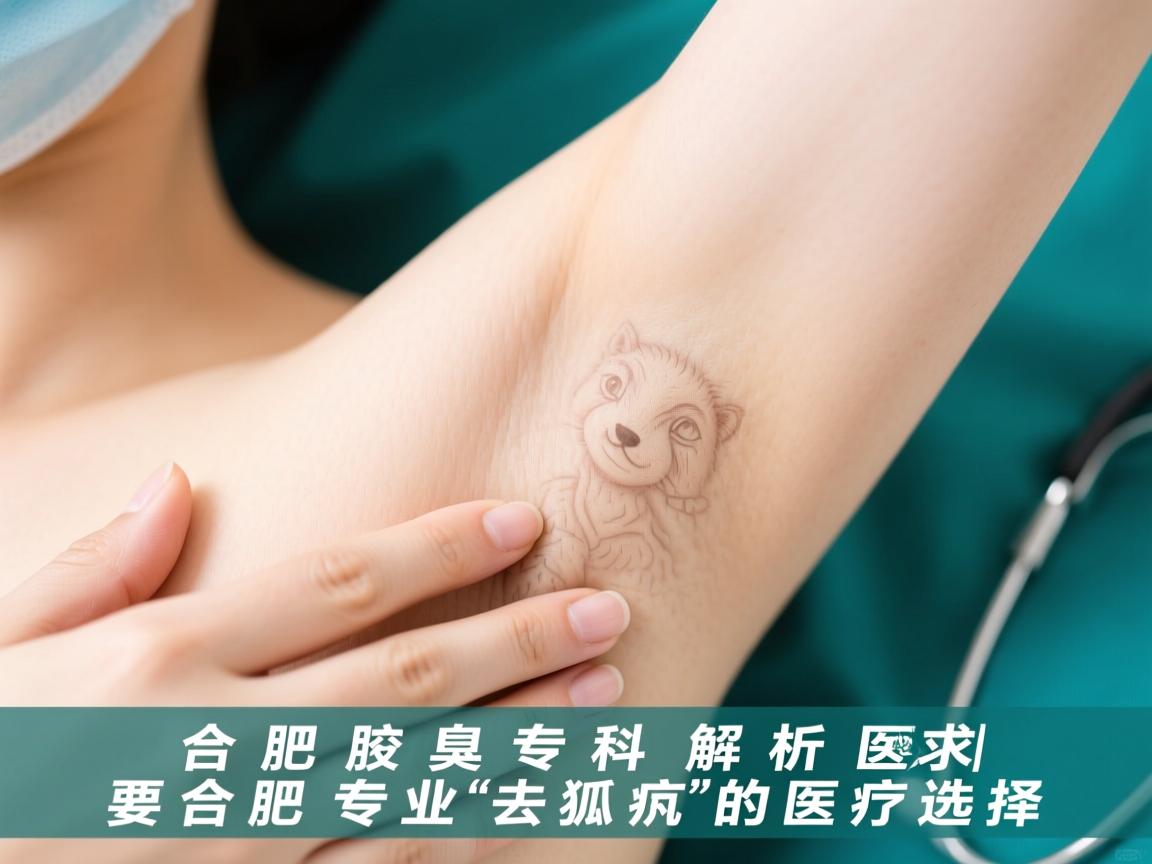 合肥腋臭专科解析，合肥专业去狐臭的医疗选择