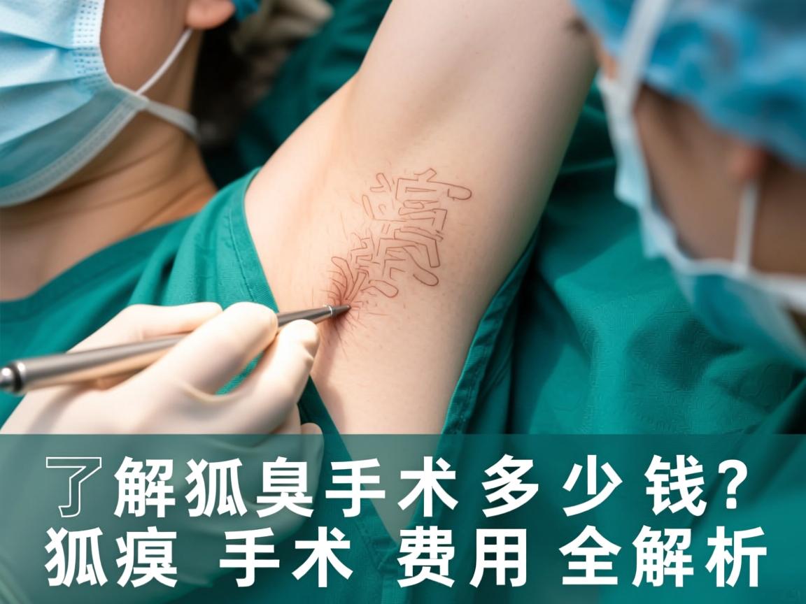了解狐臭手术多少钱？狐臭手术费用全解析