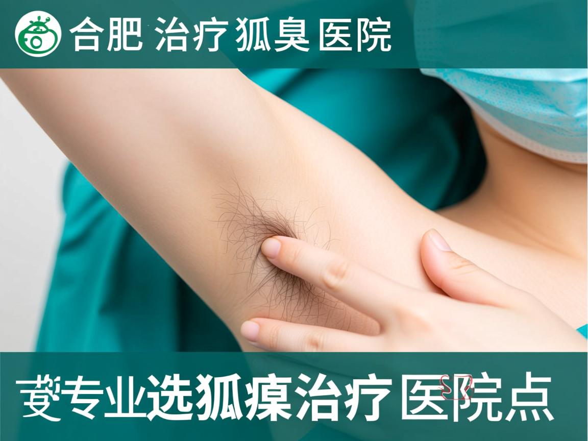 合肥治疗狐臭医院解析，专业选择狐臭治疗医院的要点
