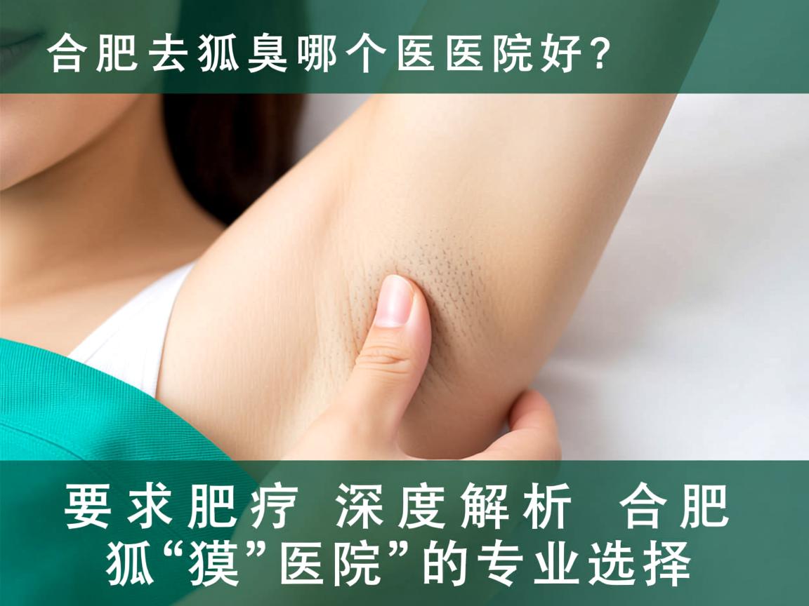 合肥去狐臭哪个医院好?深度解析合肥狐臭医院的专业选择 合肥去狐臭哪个医院好?深度解析合肥狐臭医院的专业选择