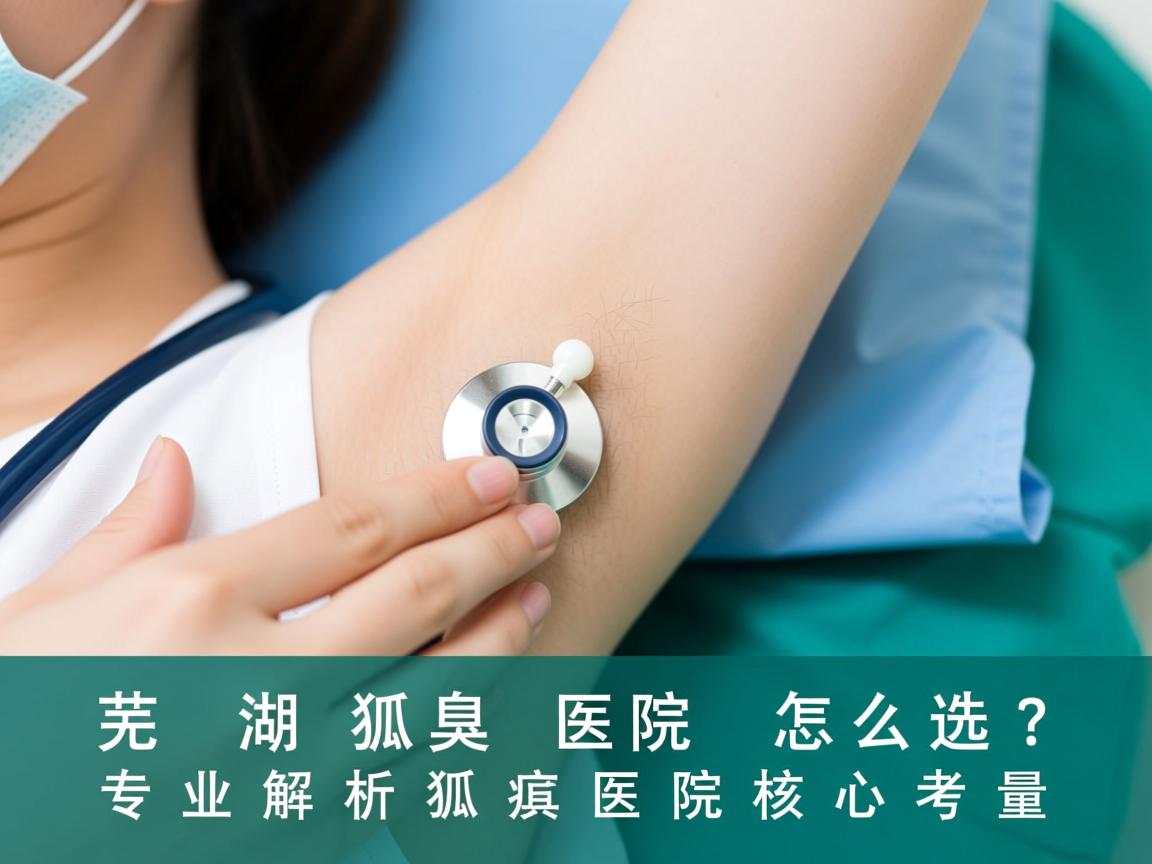 芜湖狐臭医院怎么选?专业解析狐臭医院的核心考量 芜湖狐臭医院怎么选?专业解析狐臭医院的核心考量