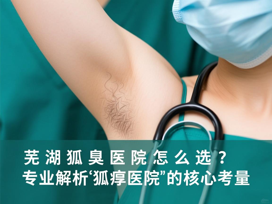芜湖狐臭医院怎么选?专业解析狐臭医院的核心考量 芜湖狐臭医院怎么选?专业解析狐臭医院的核心考量