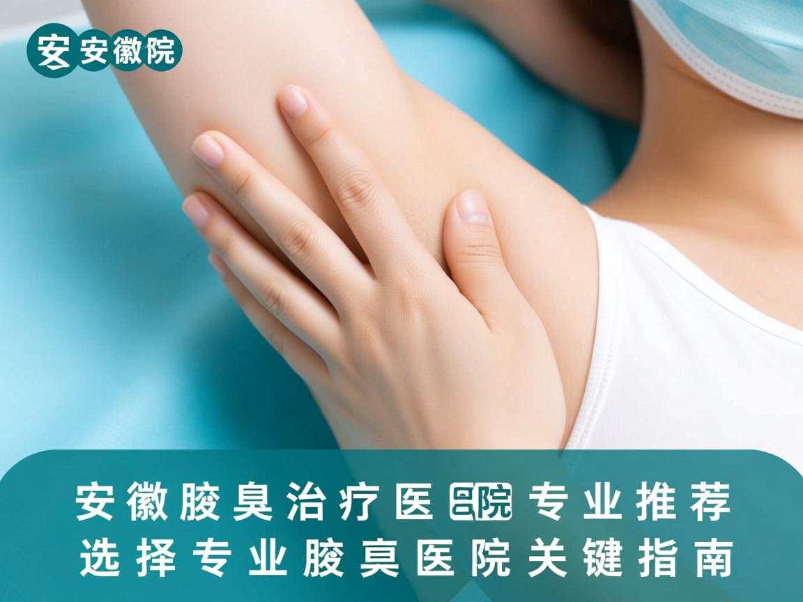 安徽腋臭治疗医院专业推荐,选择专业腋臭医院的关键指南 安徽腋臭治疗医院专业推荐,选择专业腋臭医院的关键指南