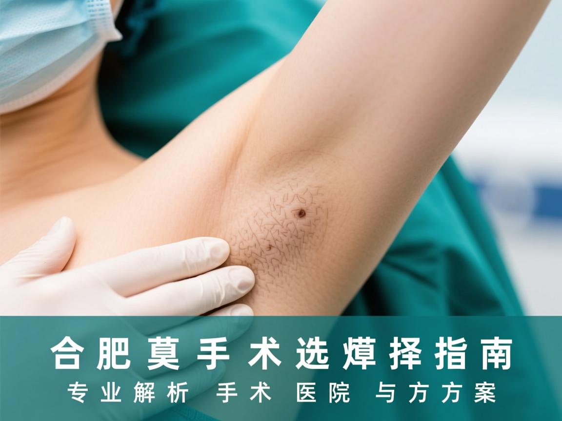 合肥腋臭手术选择指南，专业解析腋臭手术的医院与方案