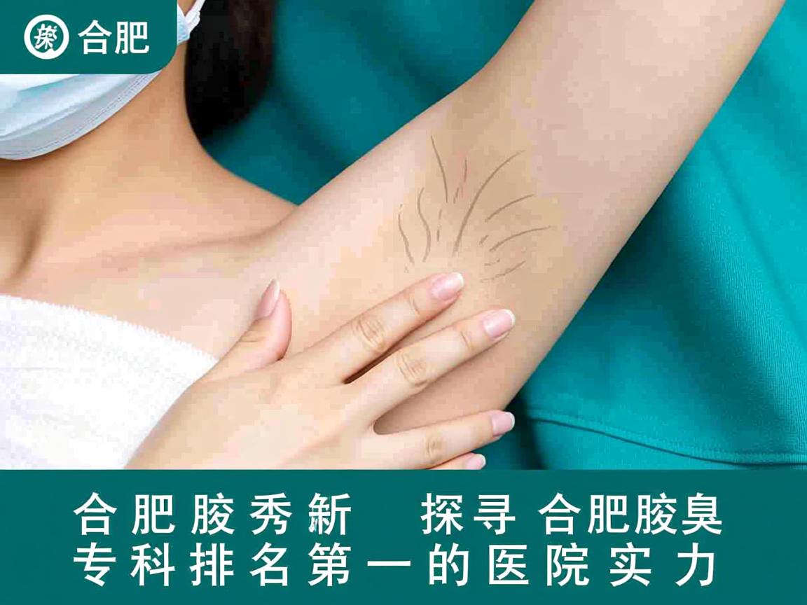 合肥腋秀解析，探寻合肥腋臭专科排名第一的医院实力