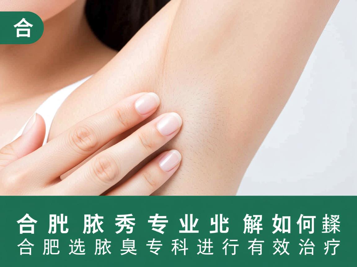 合肥腋秀专业解析,如何选择合肥腋臭专科进行有效治疗 合肥腋秀专业解析,如何选择合肥腋臭专科进行有效治疗