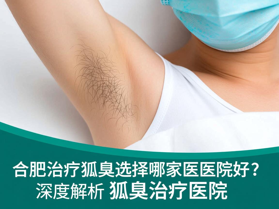 合肥治疗狐臭选择哪家医院好？深度解析狐臭治疗医院
