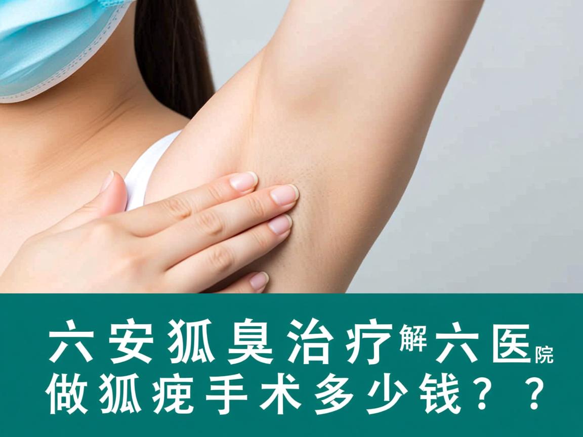 六安狐臭治疗解析，六安医院做狐臭手术多少钱？