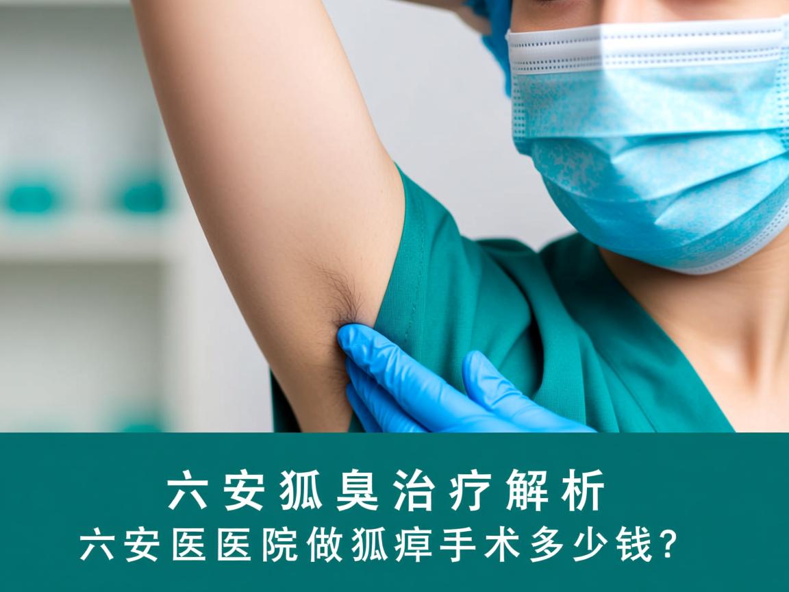 六安狐臭治疗解析，六安医院做狐臭手术多少钱？