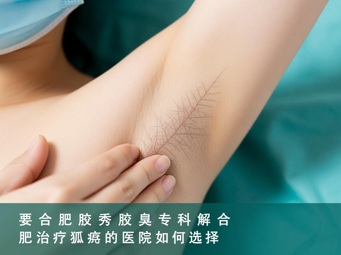 合肥腋秀腋臭专科解析，合肥治疗狐臭的医院如何选择