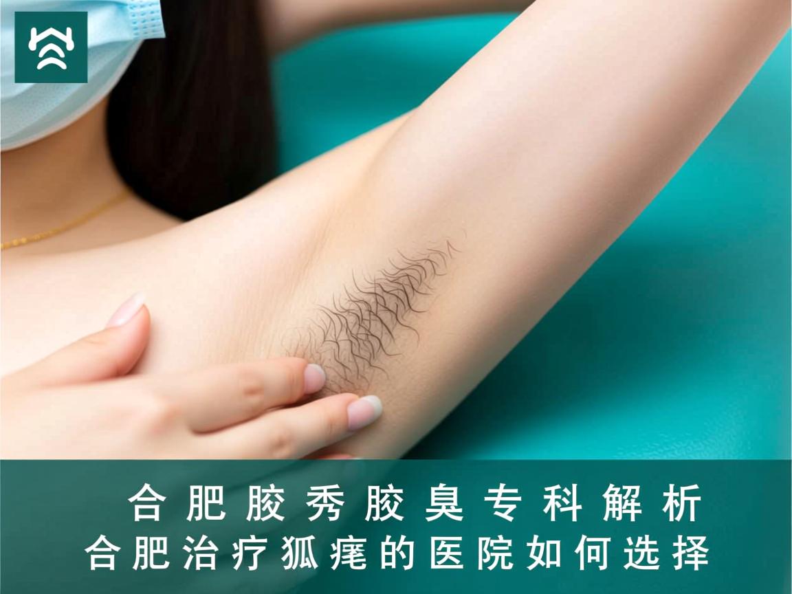 合肥腋秀腋臭专科解析，合肥治疗狐臭的医院如何选择