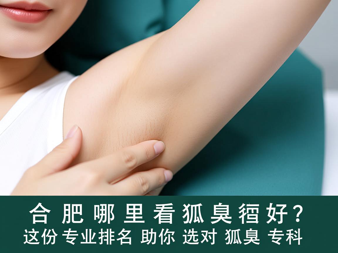 合肥哪里看狐臭好？这份专业排名助你选对狐臭专科