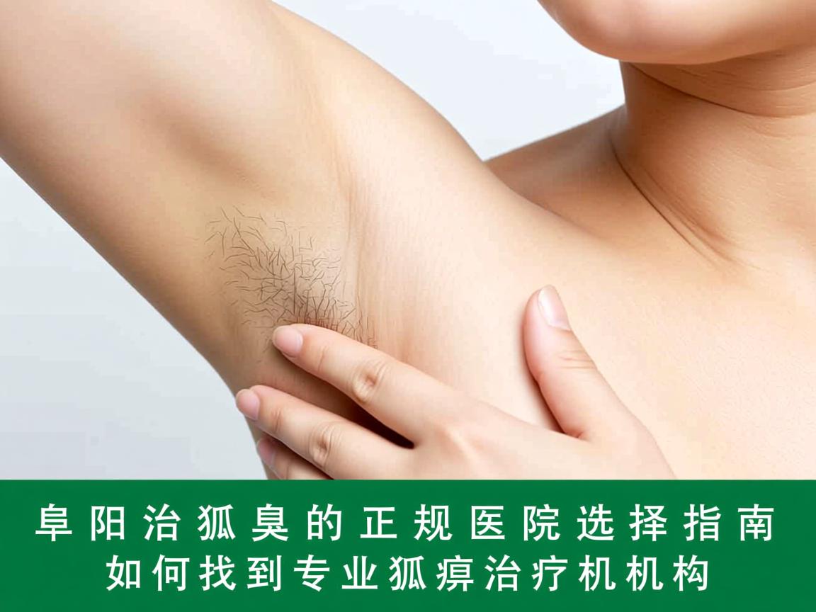 阜阳治狐臭的正规医院选择指南，如何找到专业狐臭治疗机构