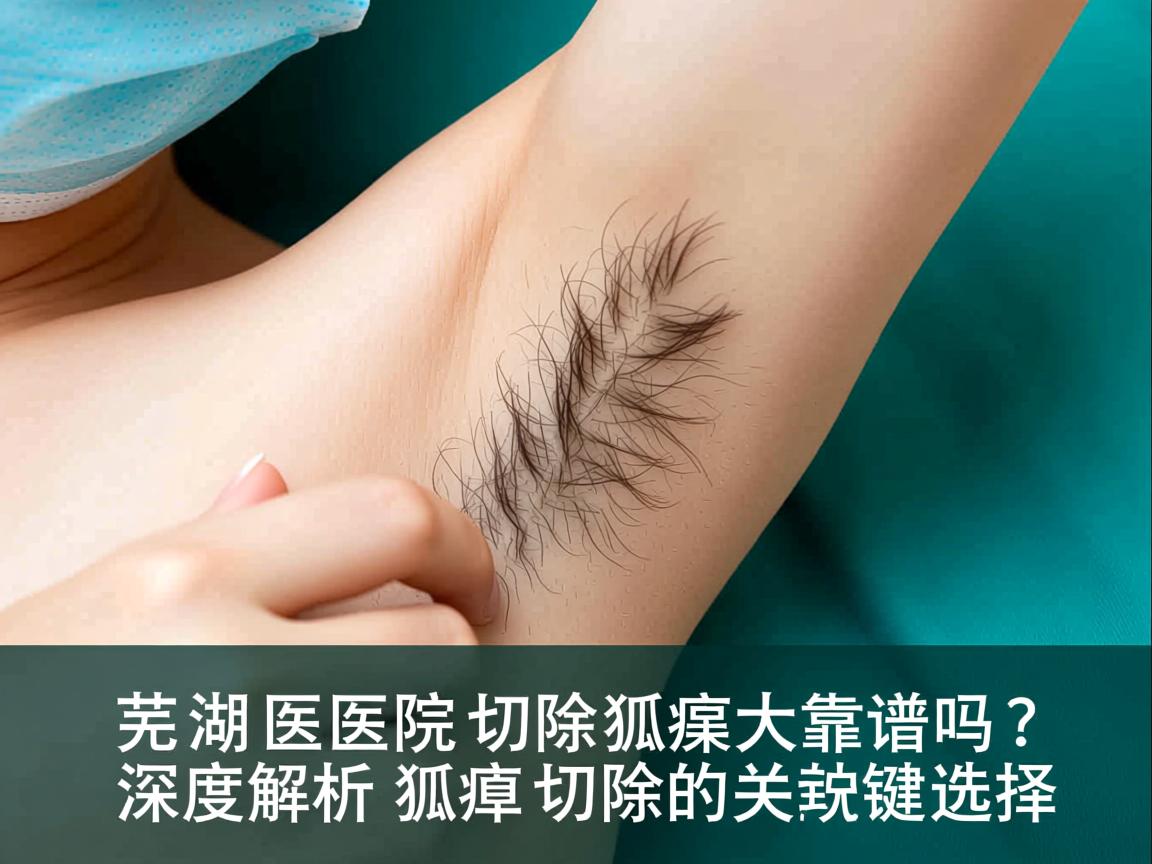 芜湖医院切除狐臭靠谱吗？深度解析狐臭切除的关键选择