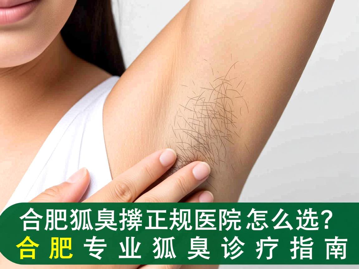 合肥狐臭正规医院怎么选？合肥专业狐臭诊疗指南