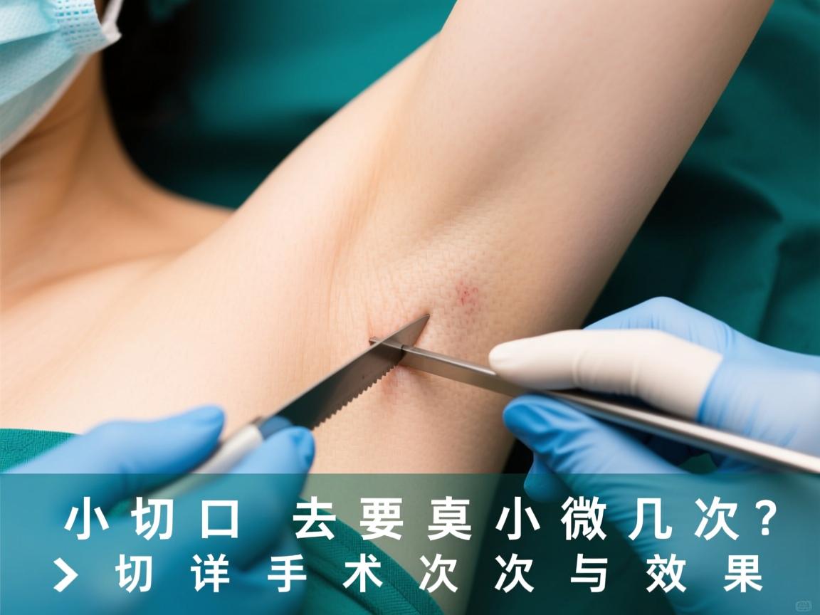 小切口去腋臭要做几次？详解小切口手术次数与效果