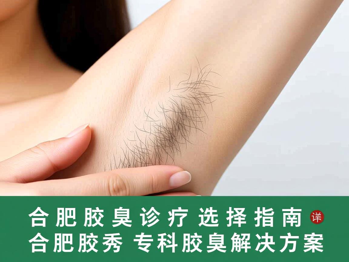 合肥腋臭诊疗选择指南，详解合肥腋秀专科的腋臭解决方案