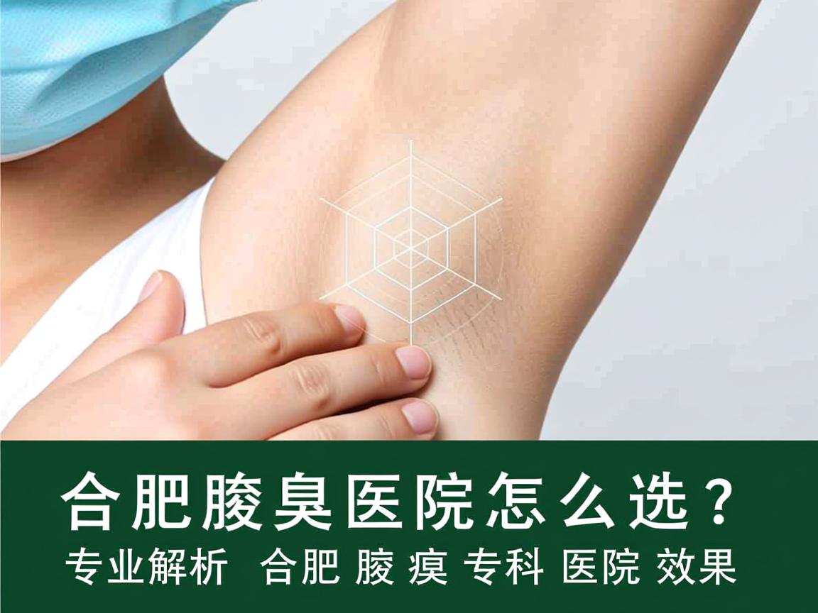 合肥腋臭医院怎么选？专业解析合肥腋臭专科医院效果