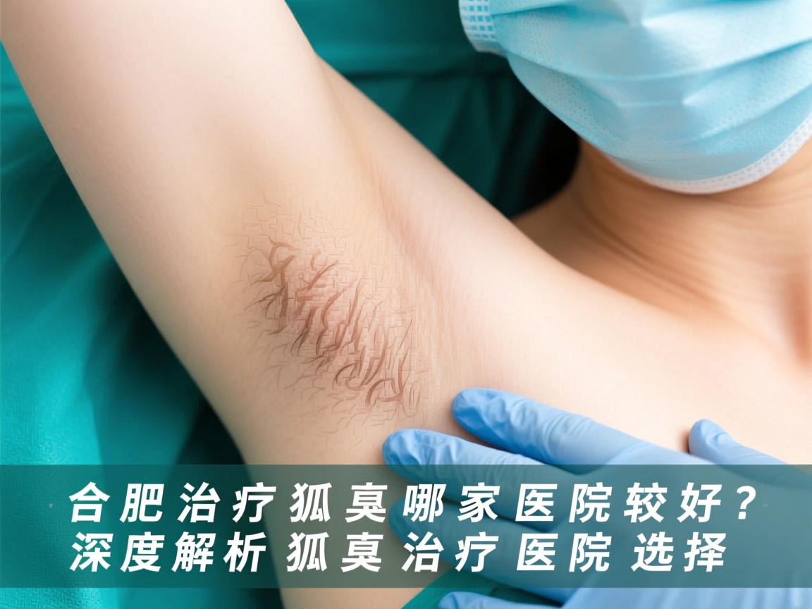 合肥治疗狐臭哪家医院较好？深度解析狐臭治疗医院选择