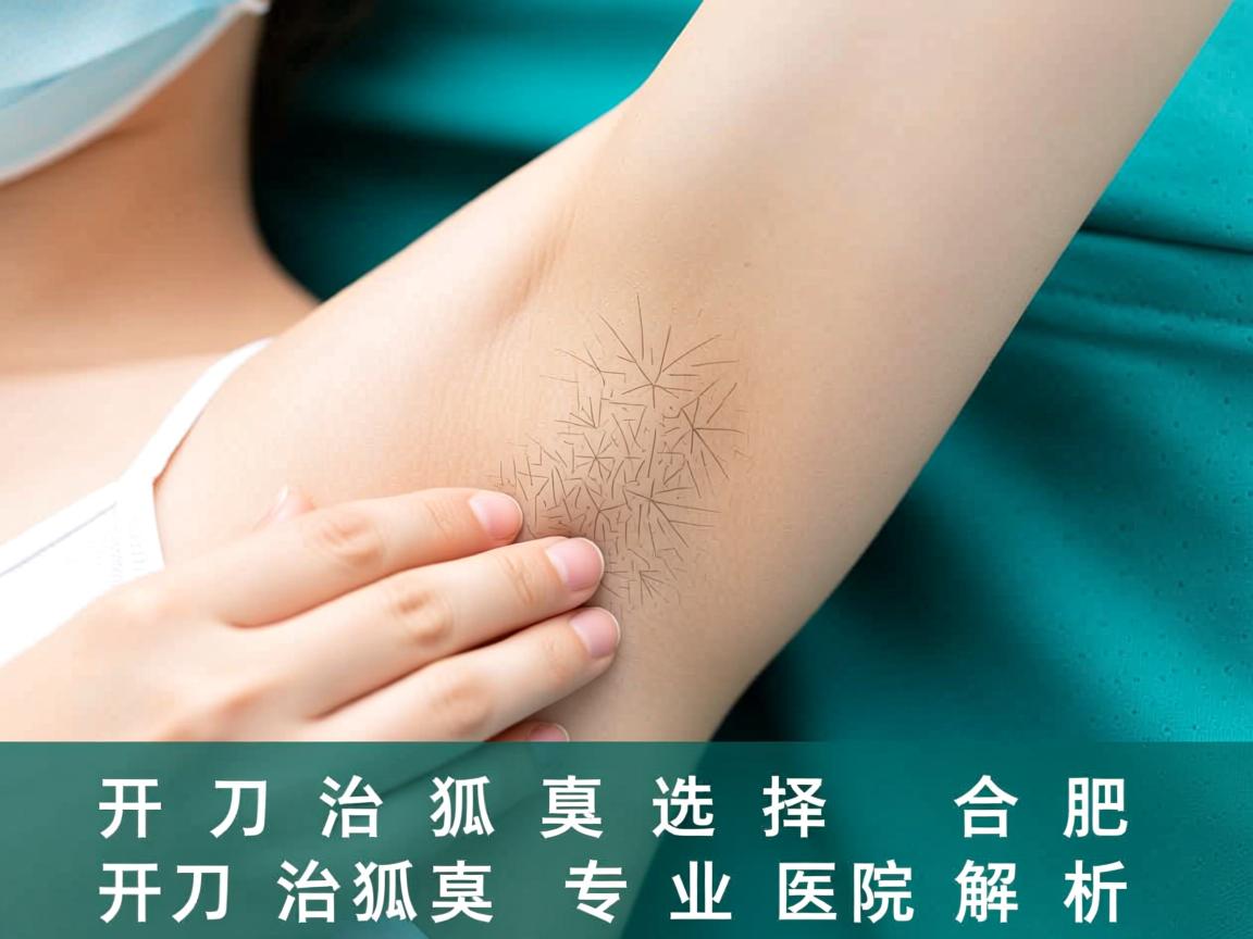 开刀治狐臭选择指南，合肥开刀治狐臭专业医院解析