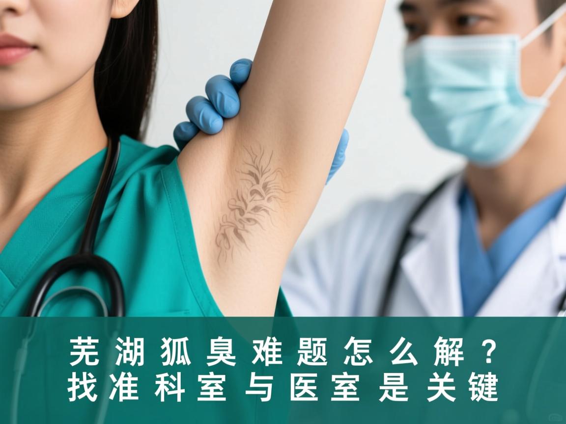 芜湖狐臭难题怎么解？找准科室与医生是关键
