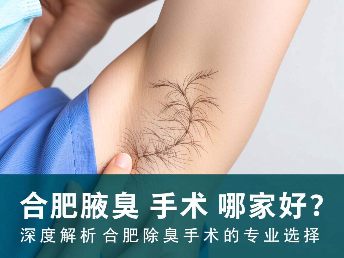 合肥除腋臭手术哪家好？深度解析合肥除腋臭手术的专业选择