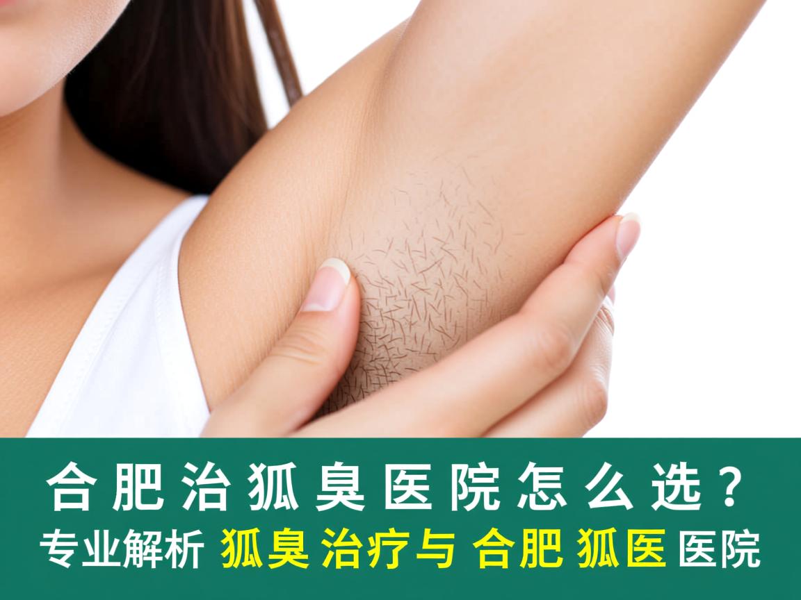 合肥治狐臭医院怎么选？专业解析狐臭治疗与合肥狐臭医院