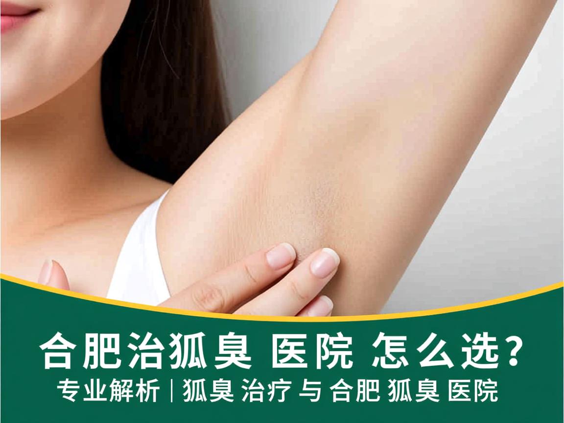 合肥治狐臭医院怎么选？专业解析狐臭治疗与合肥狐臭医院