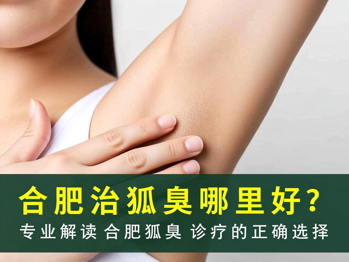 合肥治狐臭哪里好？专业解读合肥狐臭诊疗的正确选择