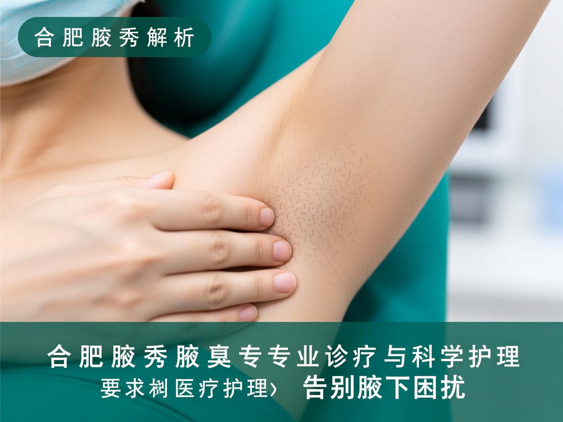 合肥腋秀解析腋臭，专业诊疗与科学护理，告别腋下困扰