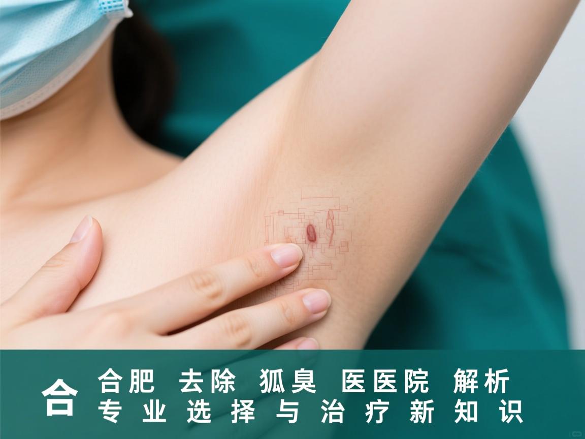 合肥去除狐臭医院解析，专业选择与腋臭治疗新知识