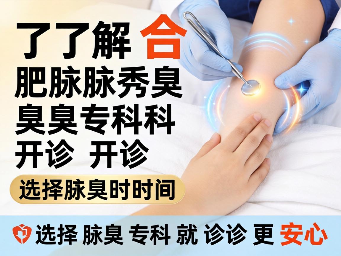 了解合肥腋秀腋臭专科开诊时间，选择腋臭专科就诊更安心