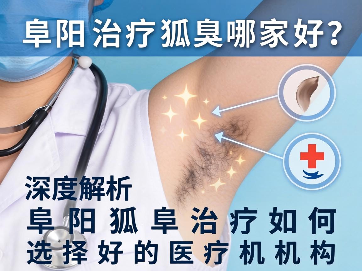 阜阳治疗狐臭哪家好？深度解析阜阳狐臭治疗如何选择好的医疗机构