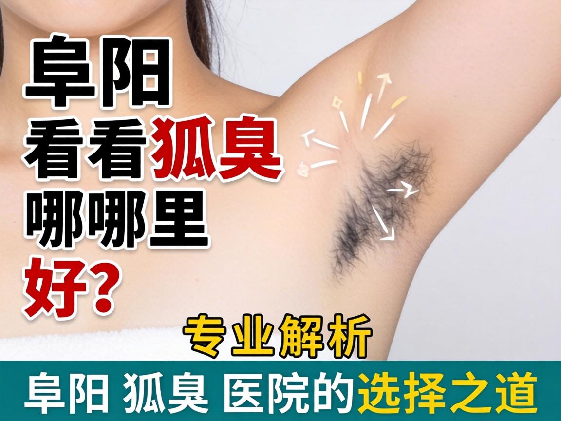 阜阳看狐臭哪里好？专业解析阜阳狐臭医院的选择之道