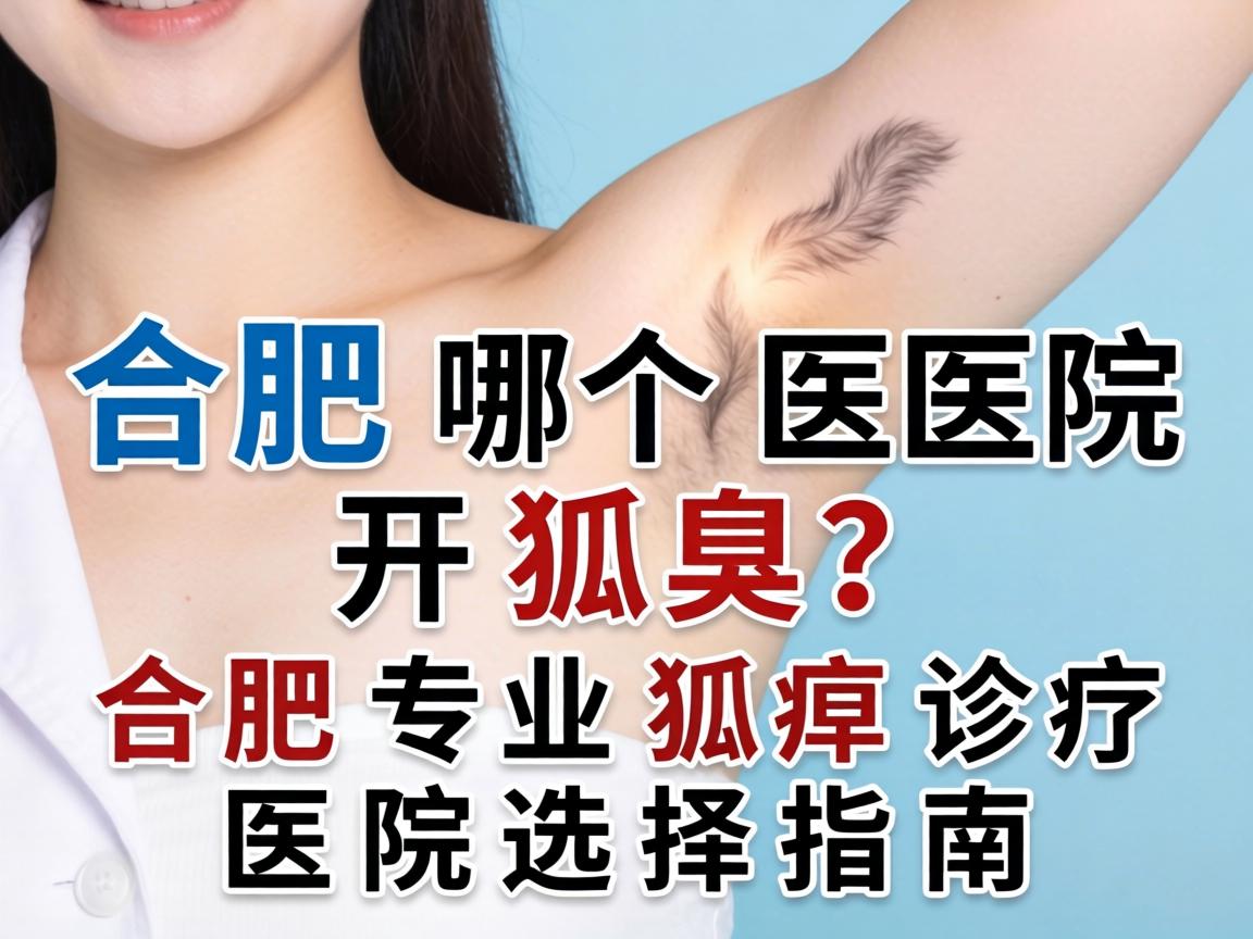 合肥哪个医院开狐臭？合肥专业狐臭诊疗医院选择指南