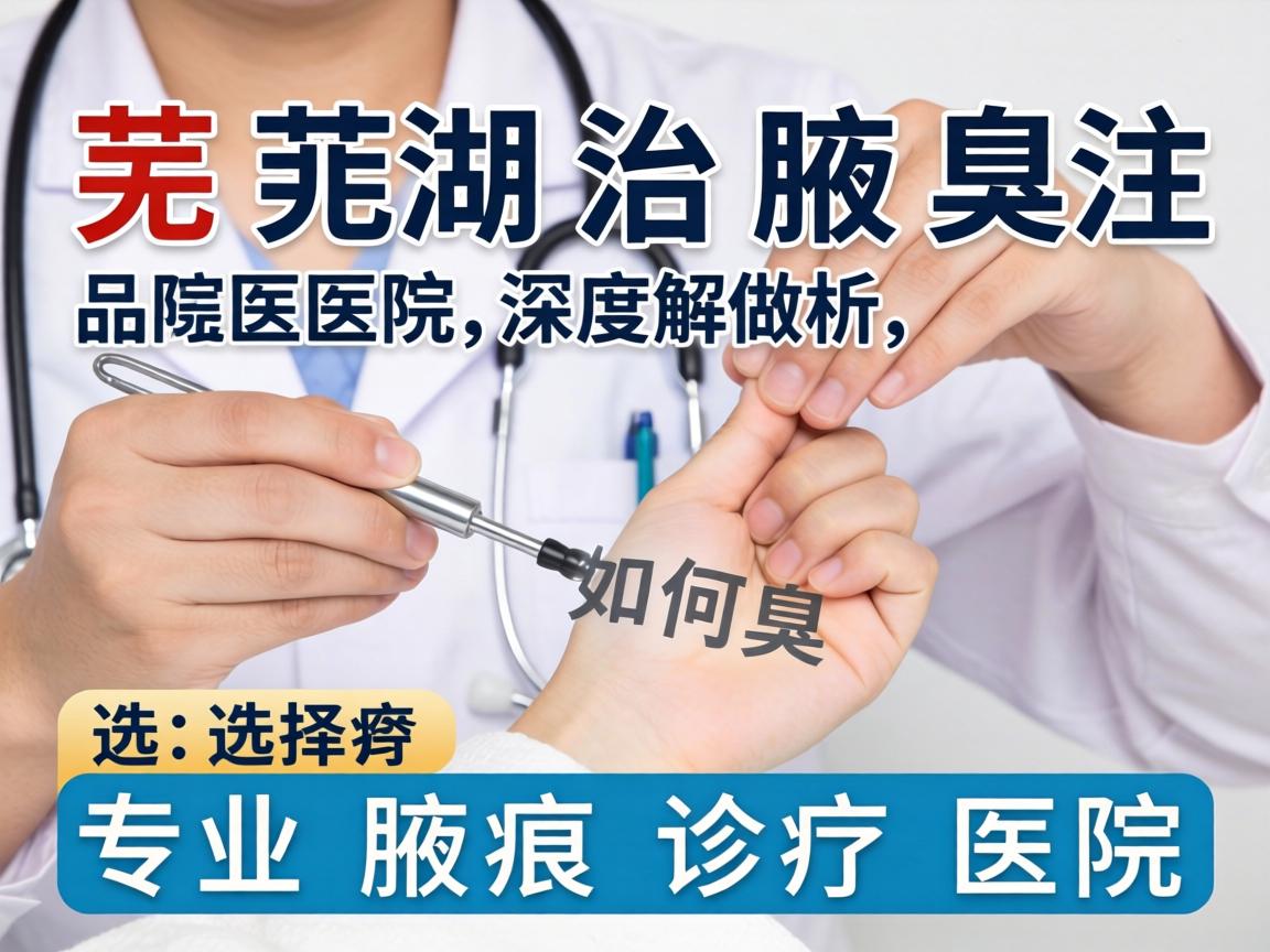 芜湖治腋臭医院深度解析，如何选择专业腋臭诊疗医院